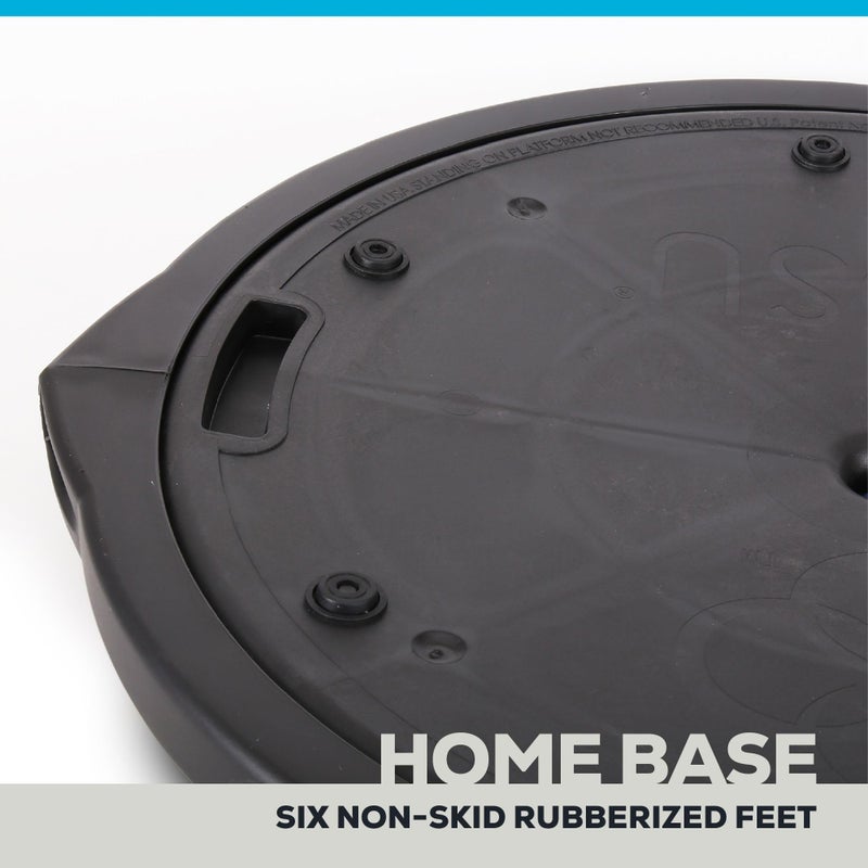 Bosu 72-10850 Home Gym Equipment The Original Balance Trainer 65 cm Diameter, Black and Purple - Image 2